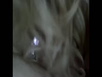 MILF with big boobs gave incest teen a boob job